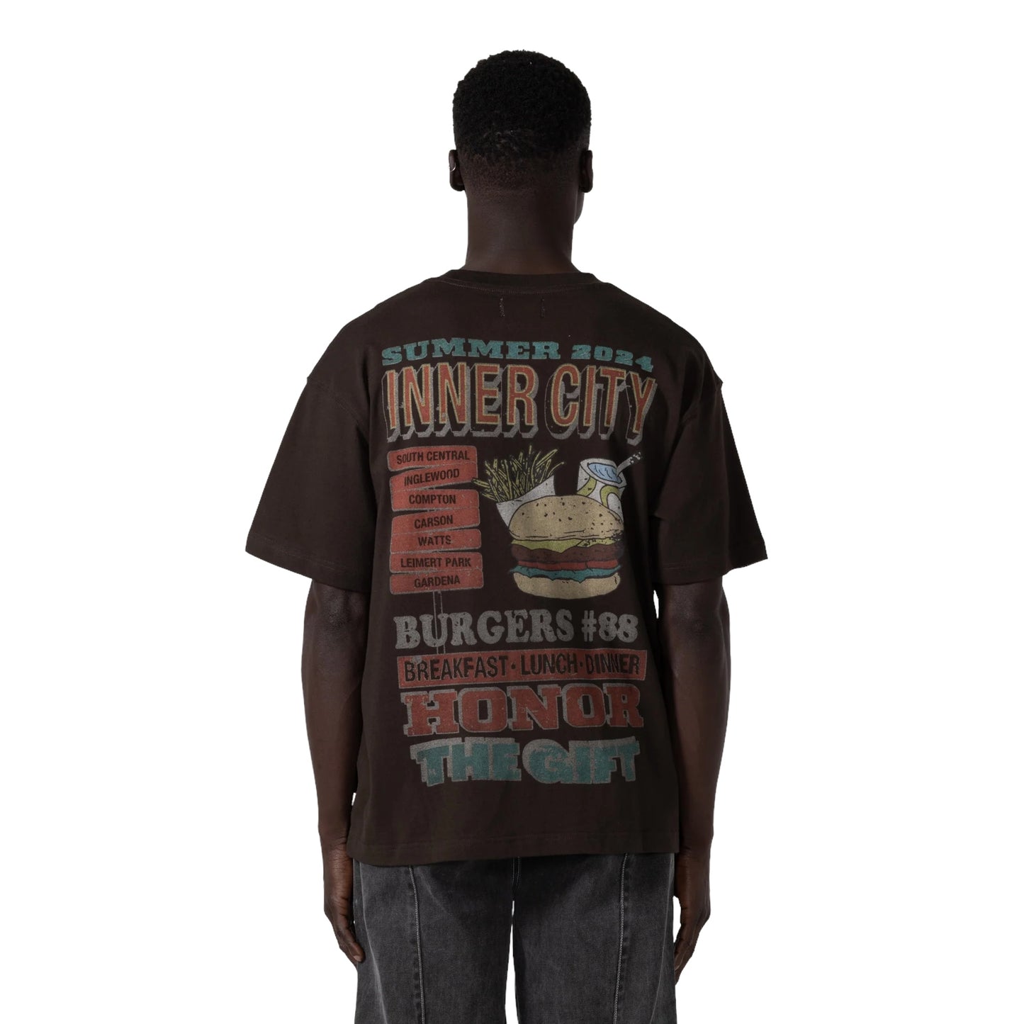 Honor The Gift - Burgers SS Tee (Black)