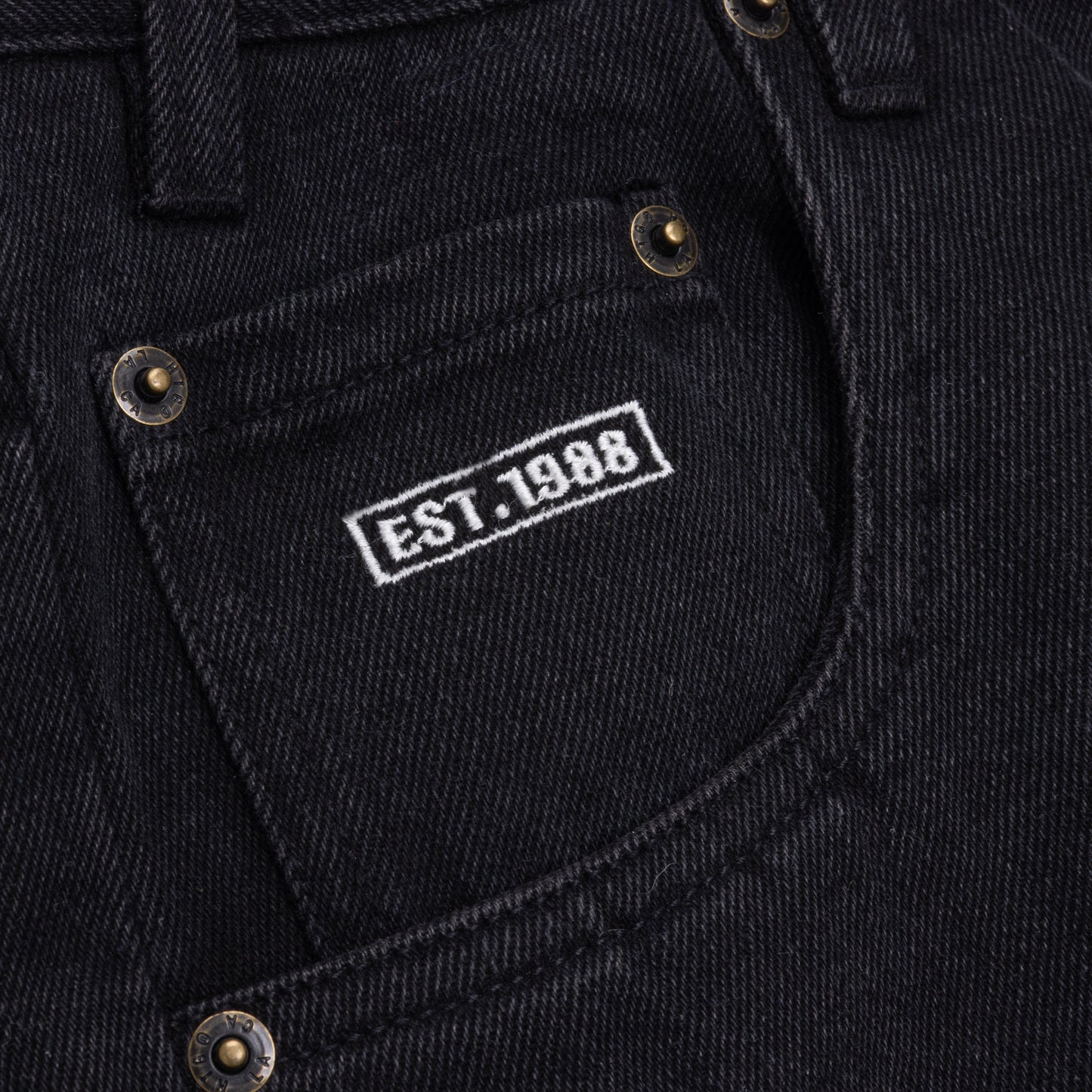 Honor The Gift - Frayed Edge 11" Denim Bermudas