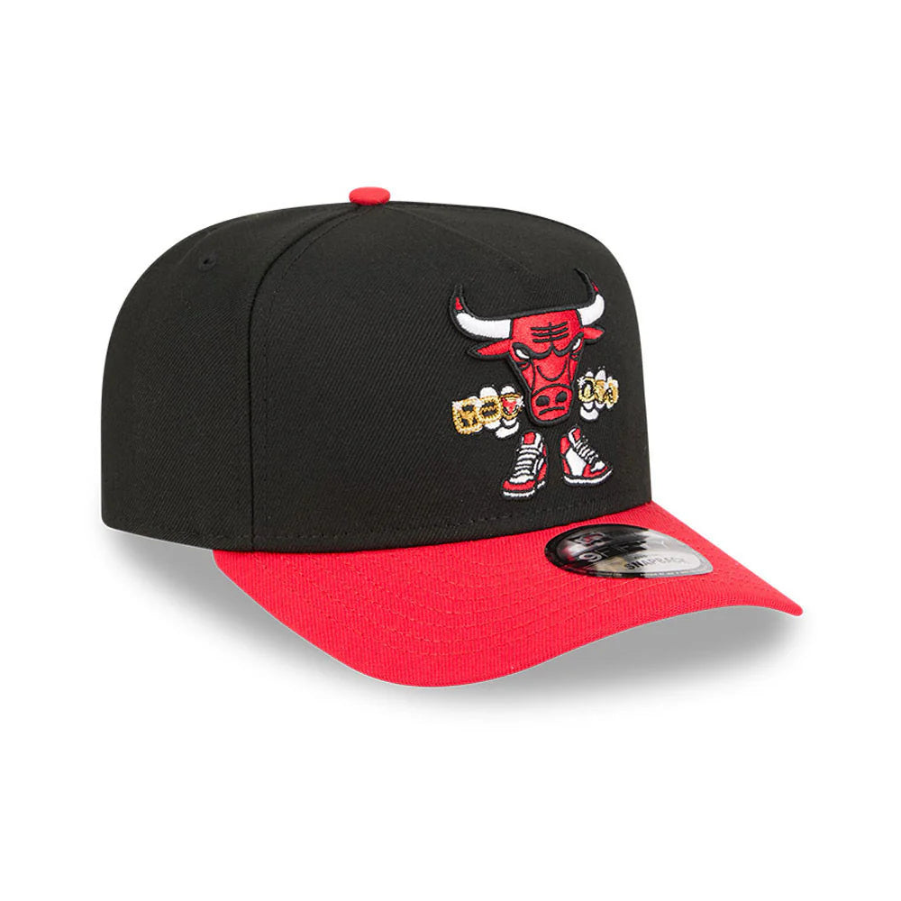 New Era Chicago Bulls Cartoon A-Frame 9Fifty Snapback