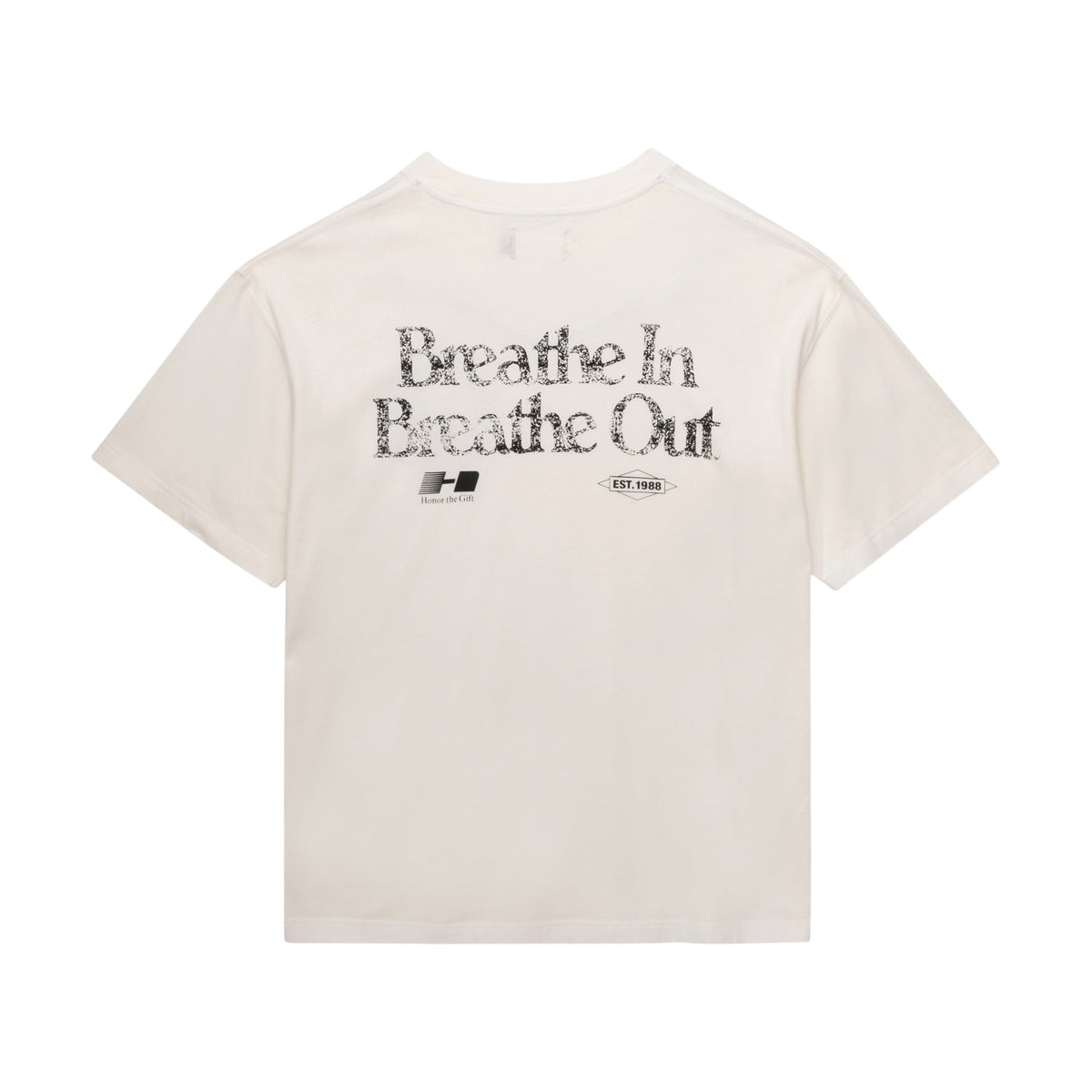 Honor The Gift - Breathe In Breathe Out - White