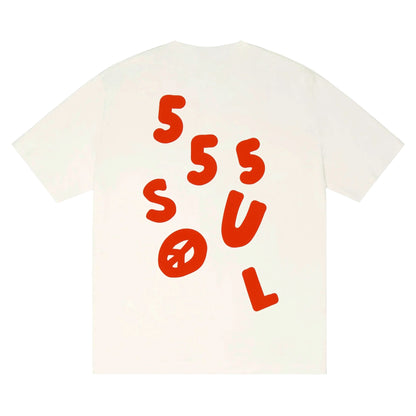 Triple 5 Soul One Heart SS Tee - Off White
