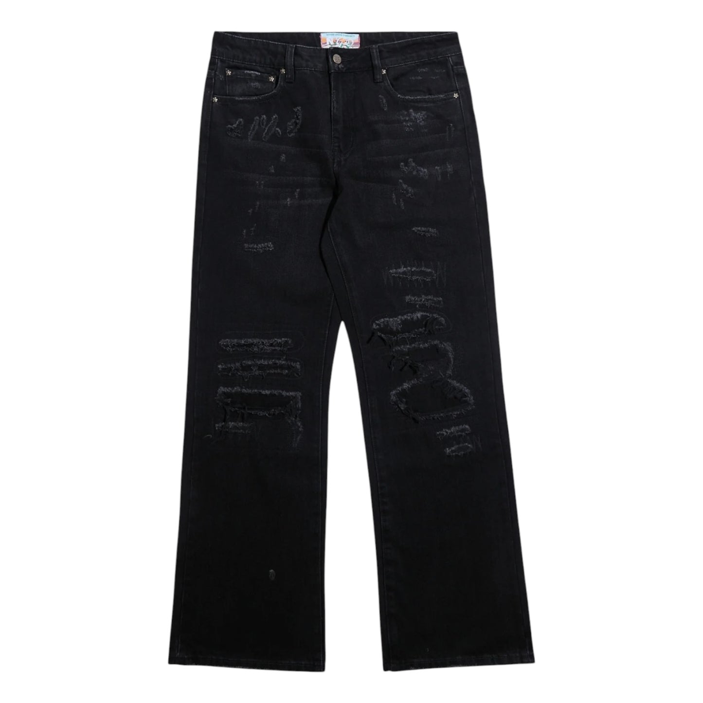 Nothing Grows Overnight Timeless Denim Pant Black Wash