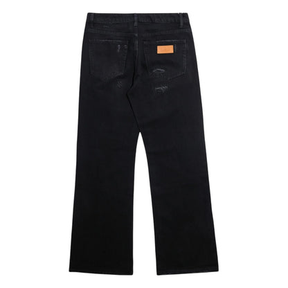 Nothing Grows Overnight Timeless Denim Pant Black Wash