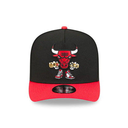 New Era Chicago Bulls Cartoon A-Frame 9Fifty Snapback
