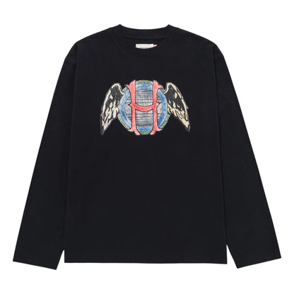 Honor The Gift Honor Wings Tee - Black - HTG250248