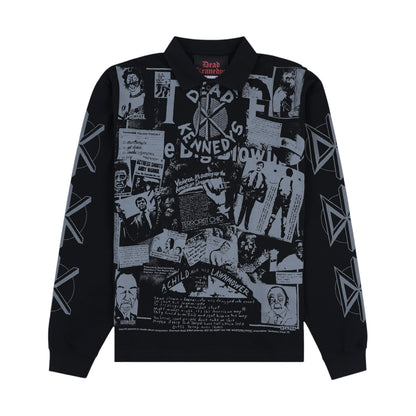 Dead Kennedys x Pleasures Poster Long Sleeve Polo
