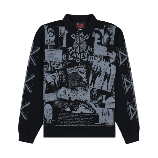 Dead Kennedys x Pleasures Poster Long Sleeve Polo