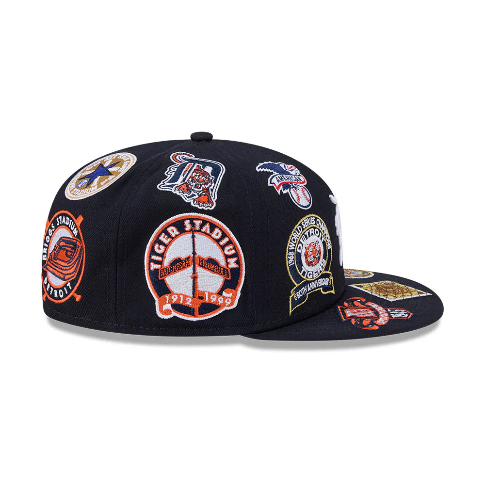 New Era Detroit Tigers All Over 59Fifty Fitted