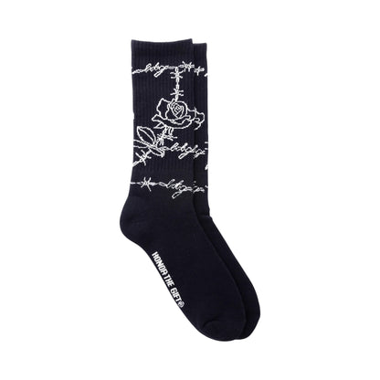 Honor The Gift Rose Wire Sock (Black)