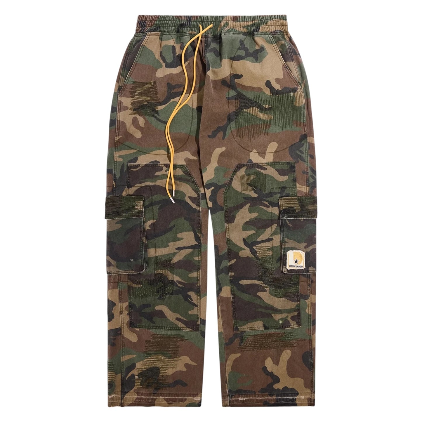 Diet Starts Monday Camo Cargo Pants
