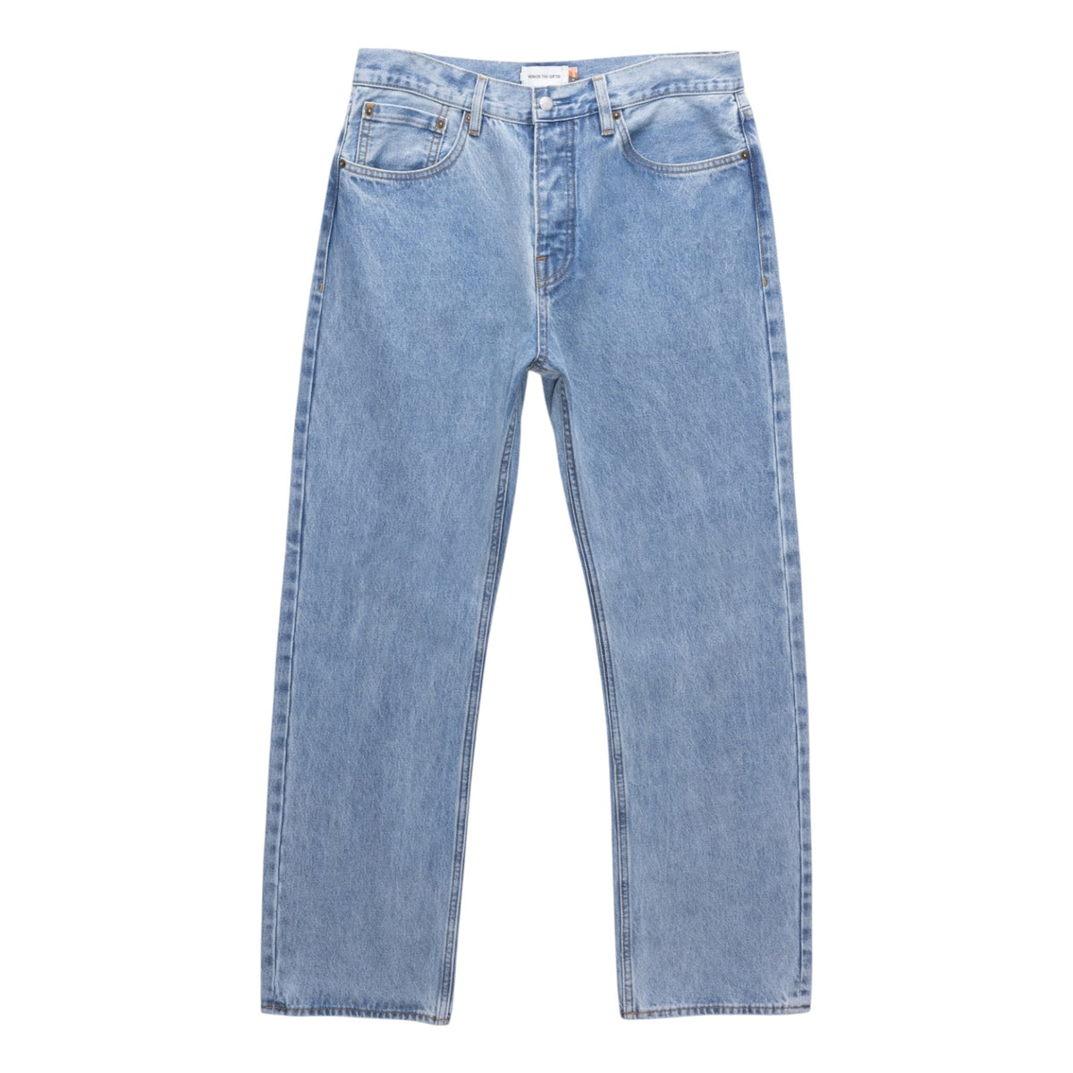 Honor The Gift Washed 5 Pocket Pant - Light Indigo