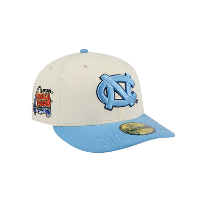 New Era North Carolina Tar Heels March Madness College Vault 2005 59Fifty Fitted - Chrome White