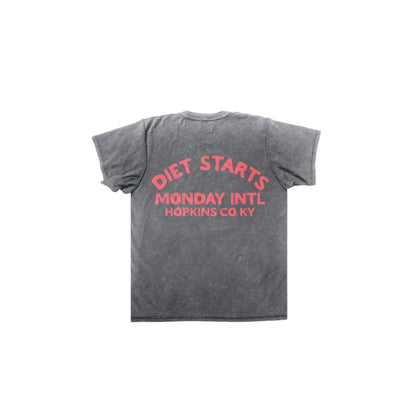 Diet Start Monday Hell Bent Tee - Vintage Black