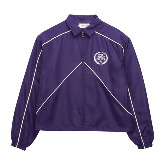 Honor The Gift Honeycomb Track Jacket - Purple