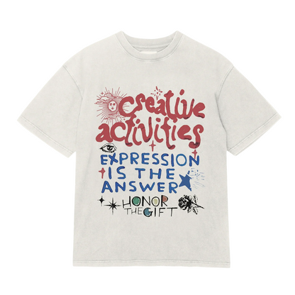 Honor The Gift Creative Activities Tee
