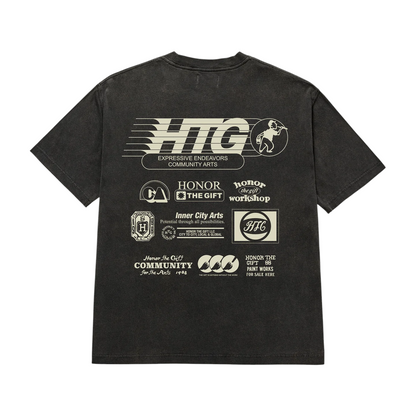 Honor The Gift Paint Works Tee - Black