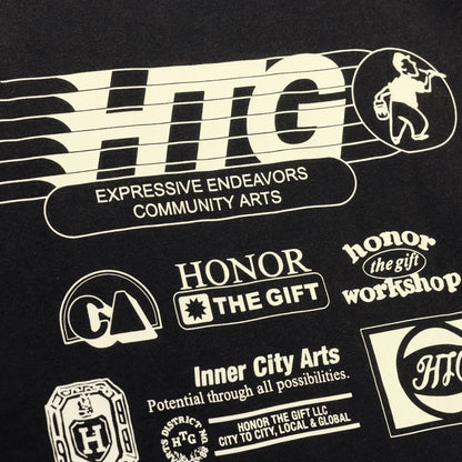 Honor The Gift Paint Works Tee - Black