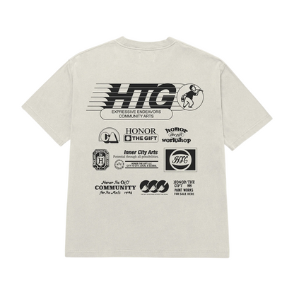 Honor The Gift Paint Works Tee - Bone