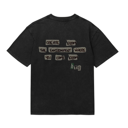 Honor The Gift Start To Finish Tee - Black