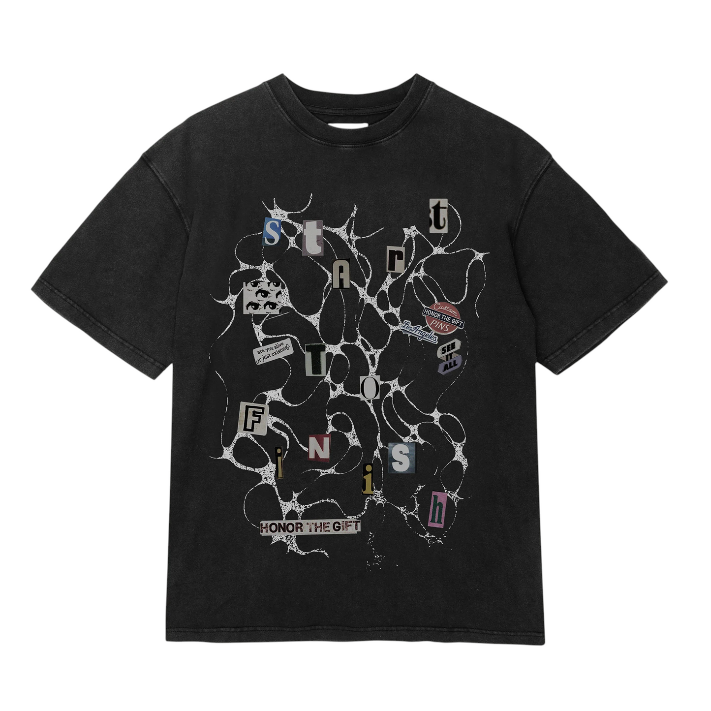 Honor The Gift Start To Finish Tee - Black