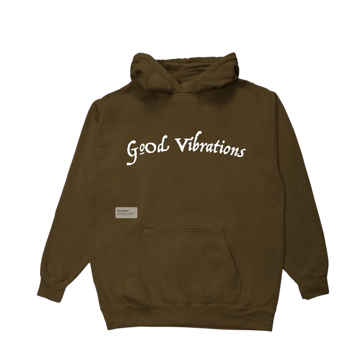 Students Good Vibrations Hoodie - Brown