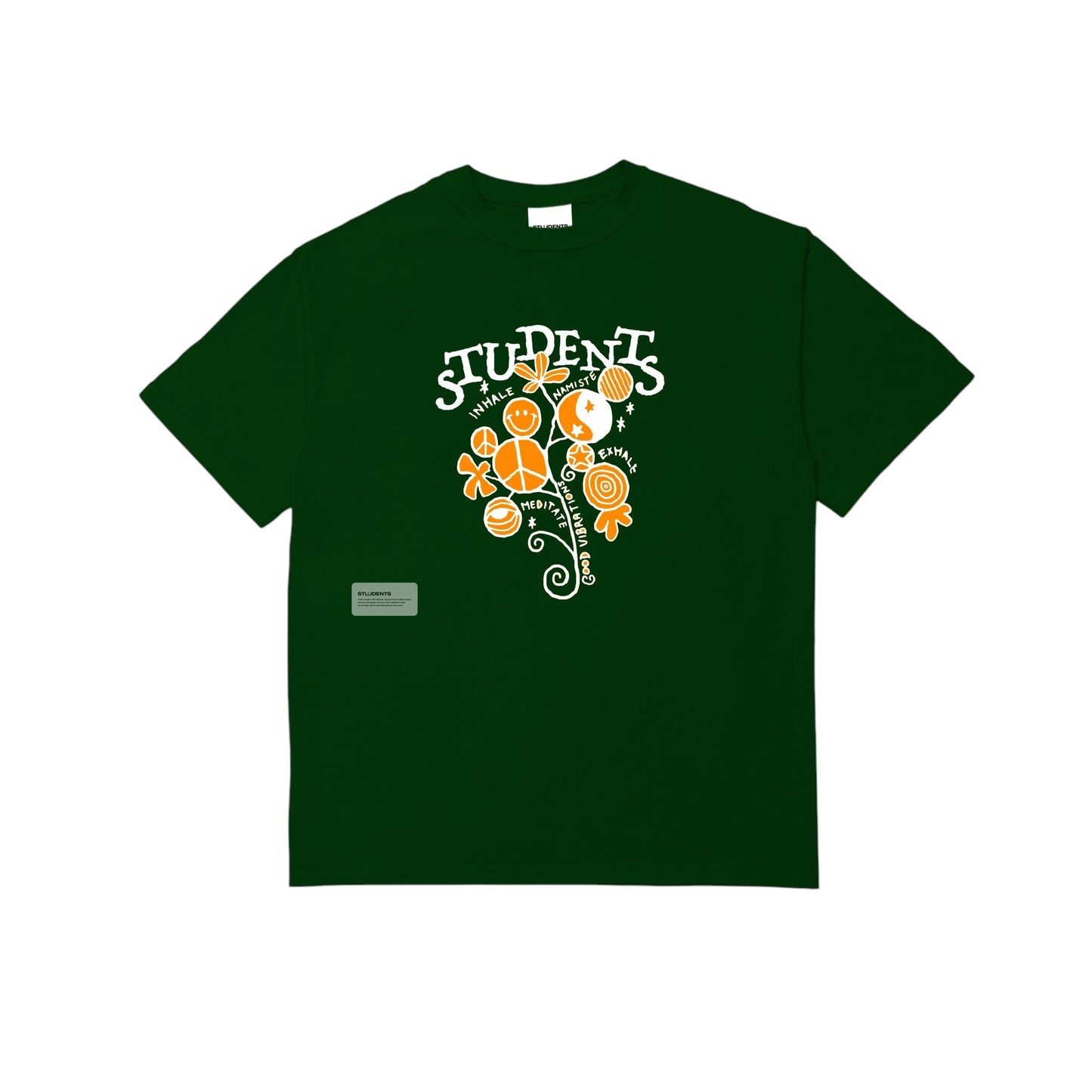 Students Growth SS Tee - Green