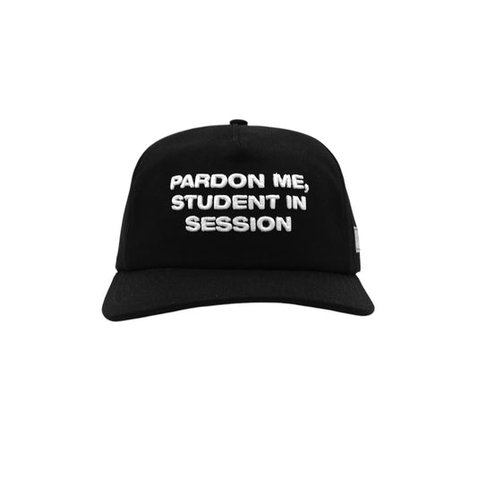 Students Pardon Me Snapback - Black