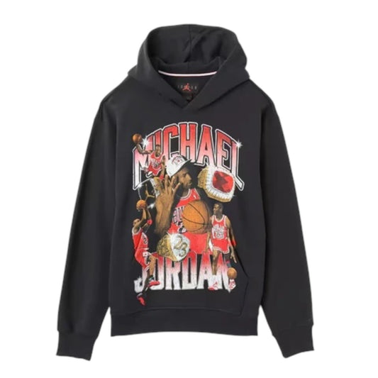 Jordan Flight Fleece Graphic Pullover Hoodie - HJ4396-045