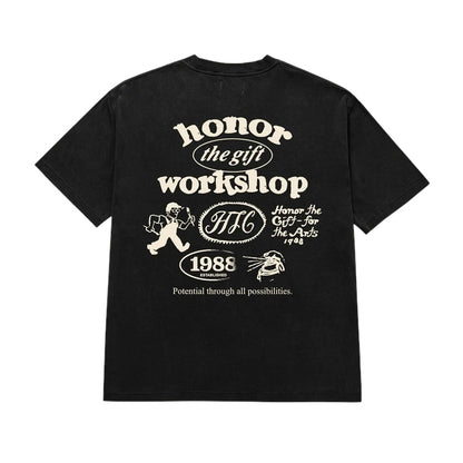 Honor The Gift Honor Workshop Tee - Black