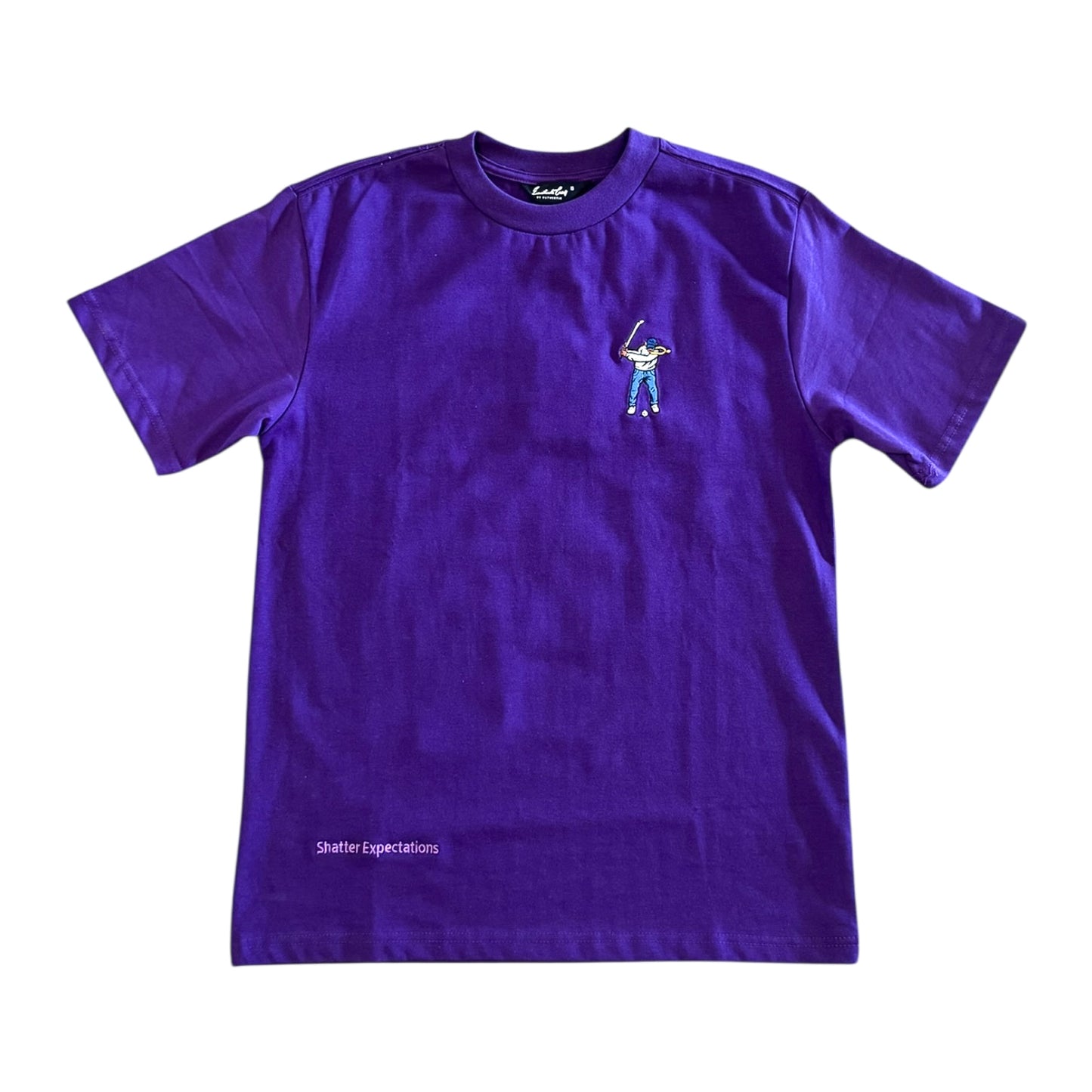 Eastside Golf "Shattered ESG" Tee - Purple