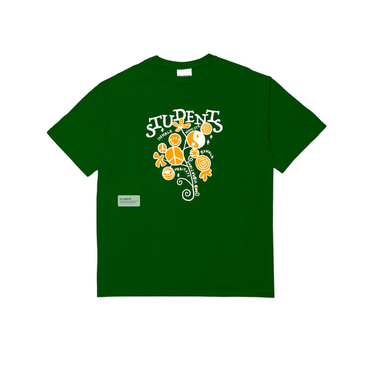 Students Growth SS Tee - Green