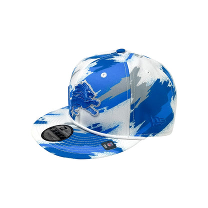 New Era Detroit Lions Paint 9Fifty Snapback