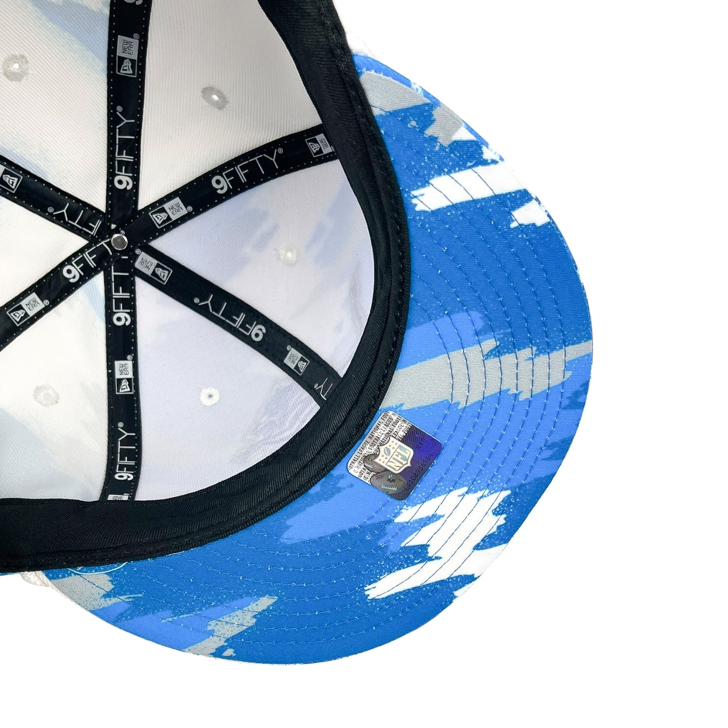 New Era Detroit Lions Paint 9Fifty Snapback