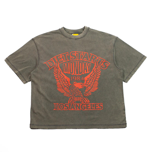 Diet Starts Monday Eagle84 Tee - Vintage Black