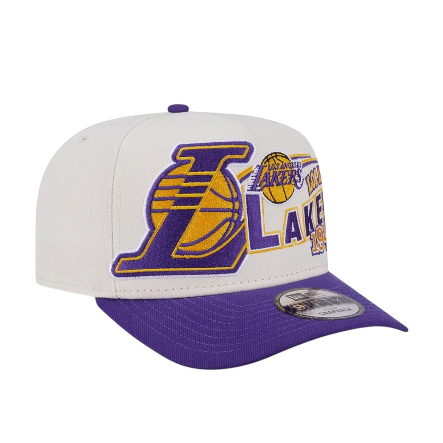 New Era Los Angeles Lakers 1947 Classic A-Frame 9Fifty Snapback