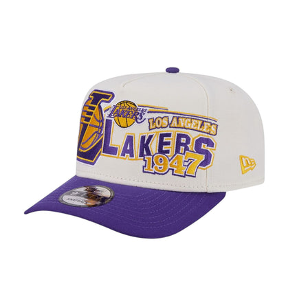 New Era Los Angeles Lakers 1947 Classic A-Frame 9Fifty Snapback