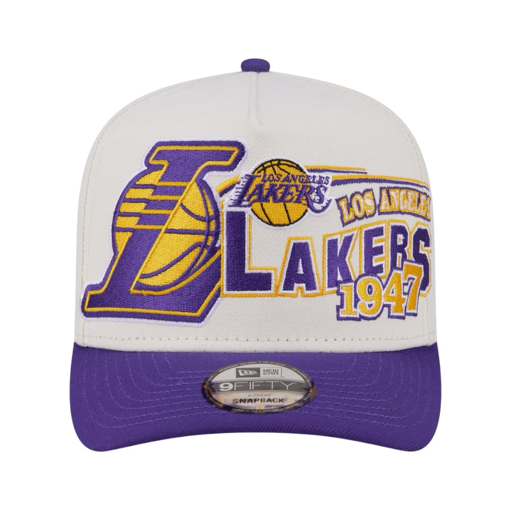 New Era Los Angeles Lakers 1947 Classic A-Frame 9Fifty Snapback