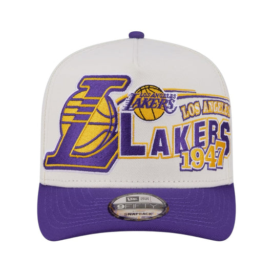 New Era Los Angeles Lakers 1947 Classic A-Frame 9Fifty Snapback