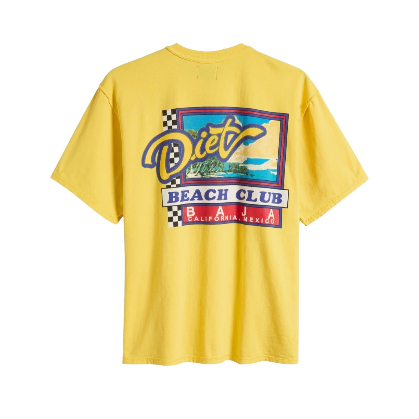 Diet Starts Monday - Baja Run Tee (Yellow)