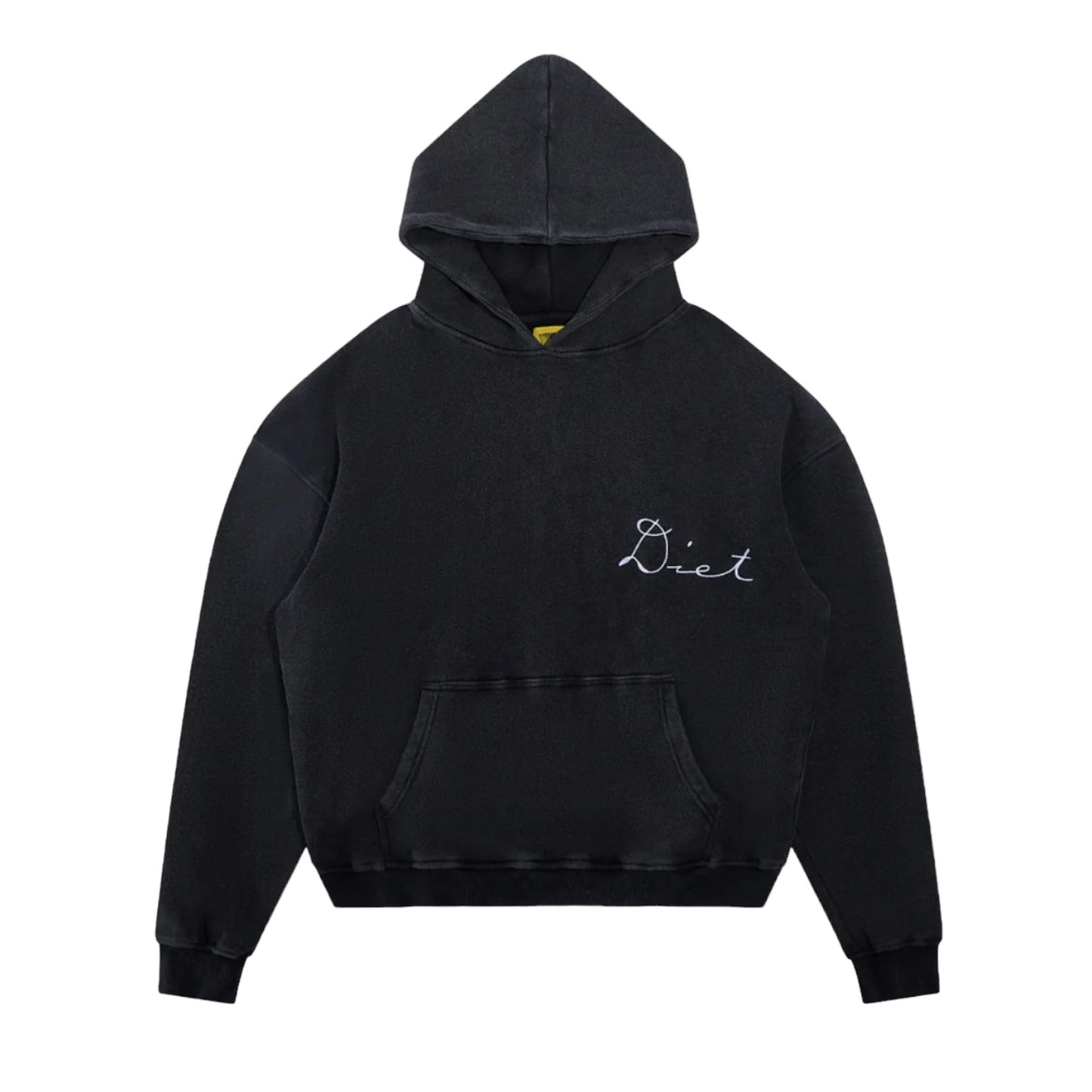 Diet Starts Monday Chainstitch Hoodie - Vintage Black