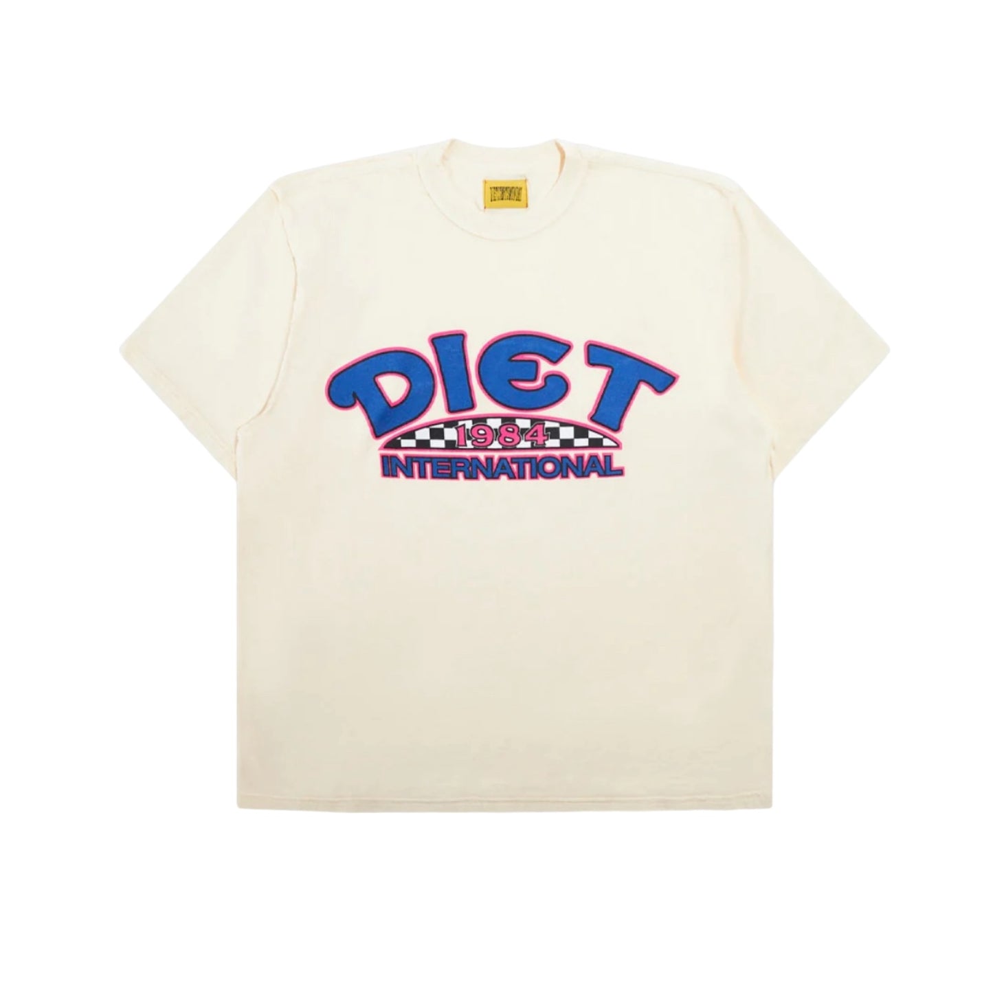 Diet Starts Monday - INTL Tee (Antique White/Blue)