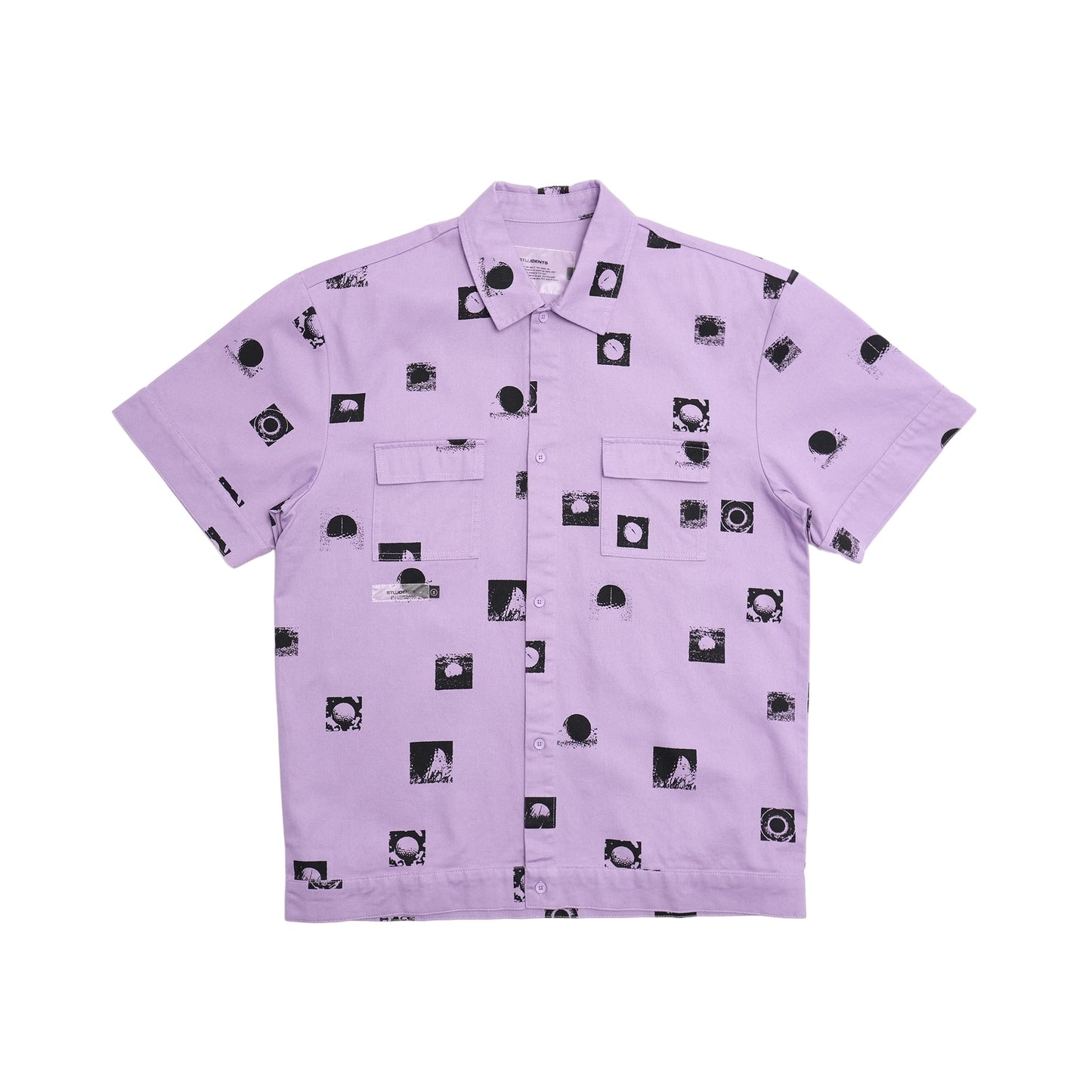 Students Chester S/S Overshirt - Wisteria