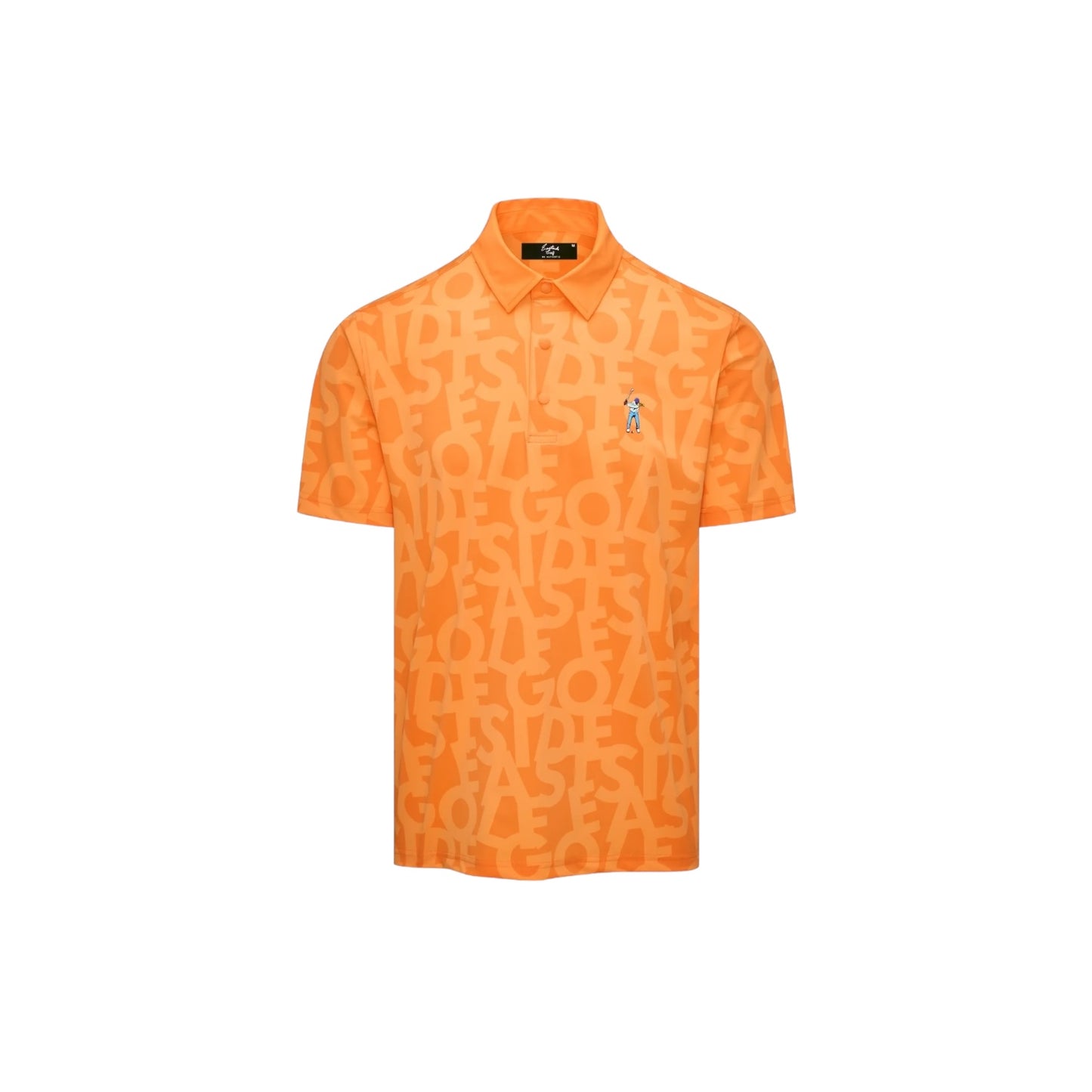 East Side Golf Snap Placket Polo (Shuffle Print)