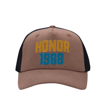 Honor The Gift Honor 1988 Trucker Hat - Brown