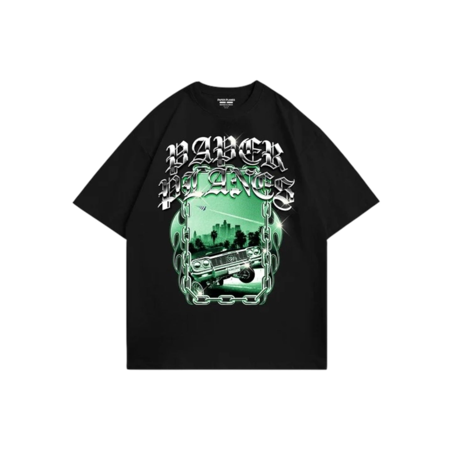 Paper Planes West Coast Heavyweights Tee - Black