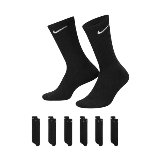 Nike Everyday Cushioned Socks (6pk) - SX7666-010