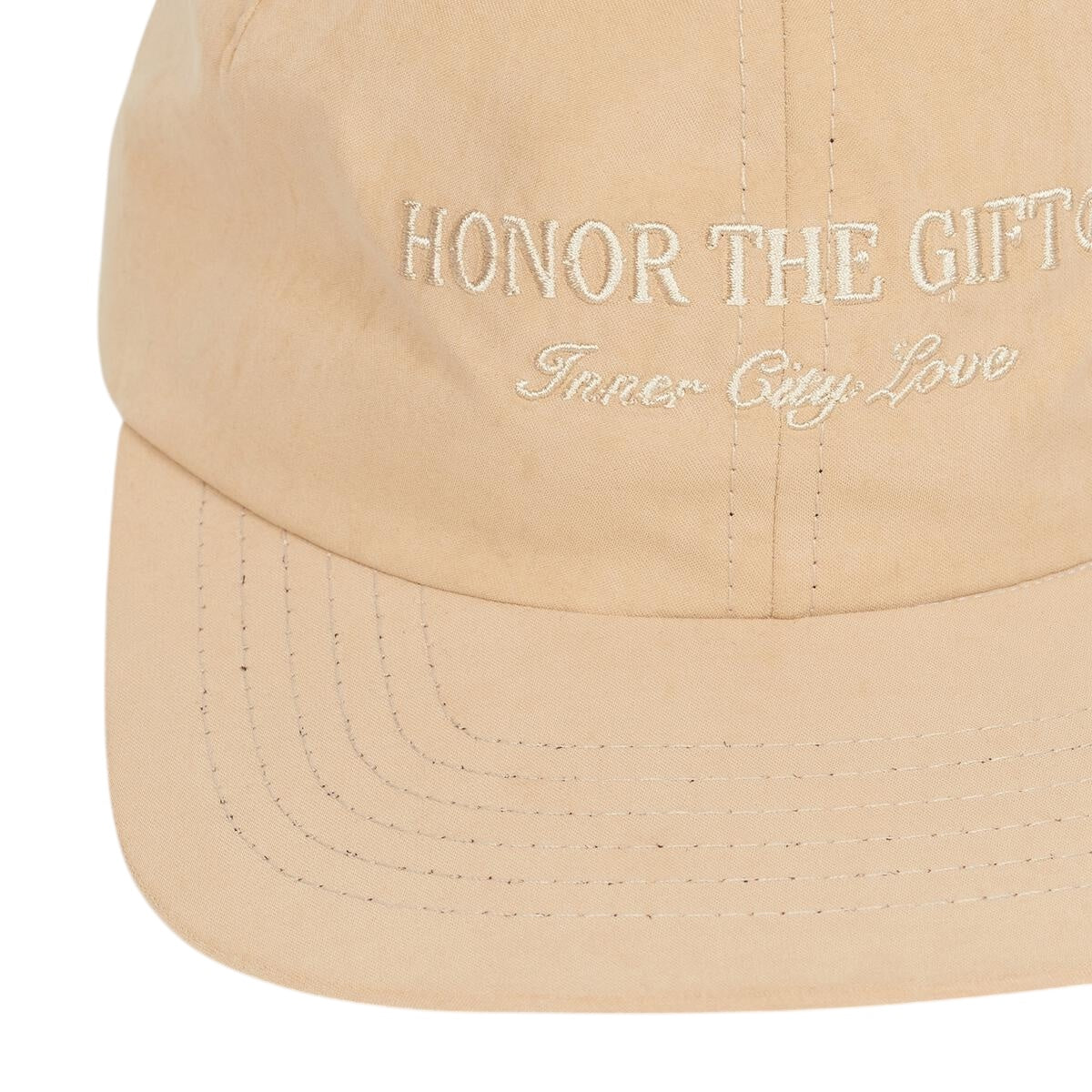 Honor The Gift Brushed Nylon 2 Panel Hat - Sand