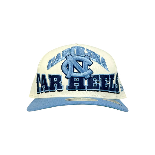 New Era North Carolina Tar Heels March Madness College Vault Snapback - Chrome White