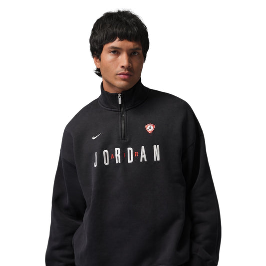 Jordan Flight Graphic Fleece Quarter-Zip Pullover - IF1816-010