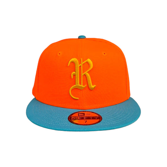 New Era Reynolds Beer City USA 59Fifty Fitted - Orange/Blue